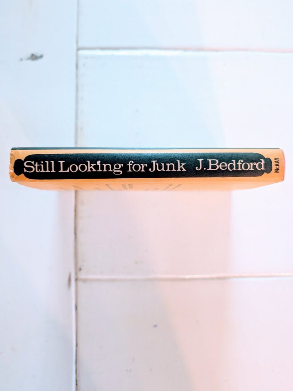VTG 1970 Still Looking for Junk John Bedford HC/DJ First American Edition - Picture 2 of 9